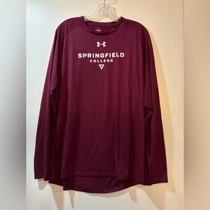 Springfield College Athletic Top Under Armour Men’s Sz XL Loose